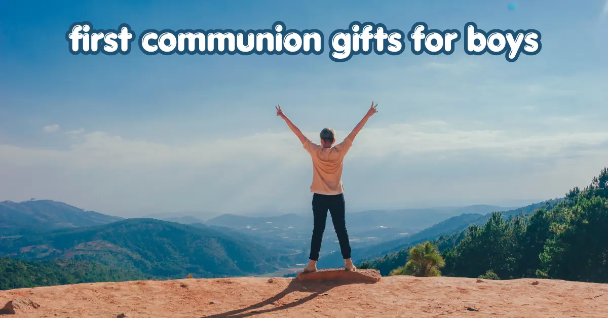 first communion gifts for boys