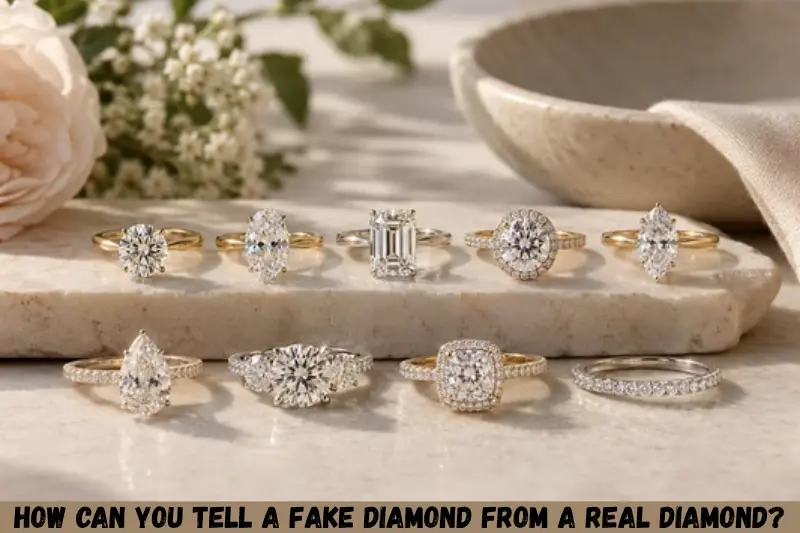 how can you tell a fake diamond from a real diamond?