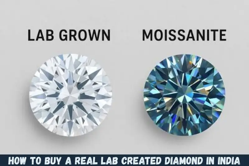 how to buy a real lab created diamond in india