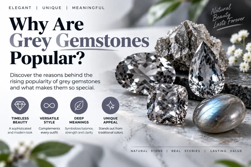 grey gemstones