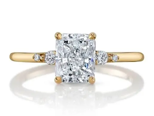 What Is a Radiant Cut Engagement Ring?