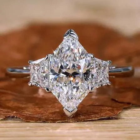 Dutch Marquise Engagement Ring